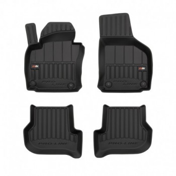 Alfombrillas tipo cubeta de goma Premium para Skoda Octavia II (2004 - 2013)