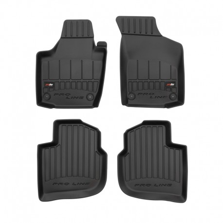 Alfombrillas tipo cubeta de goma Premium para Skoda Rapid Spaceback hatchback (2013 - 2019)