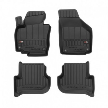 Alfombrillas tipo cubeta de goma Premium para Skoda Yeti crossover (2009 - 2017)