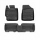 Alfombrillas 3D de goma Premium tipo cubeta para Toyota Yaris II (2005 - 2011)