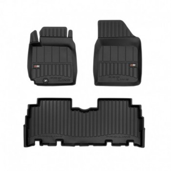 Alfombrillas tipo cubeta de goma Premium para Toyota Yaris Verso minivan (1999 - 2005)