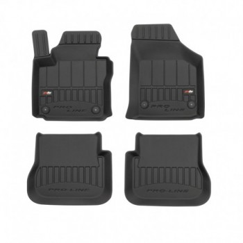 Alfombrillas tipo cubeta de goma Premium para Volkswagen Caddy III van (2003 - 2020)