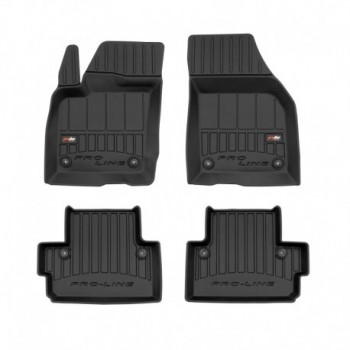 Alfombrillas 3D de goma Premium tipo cubeta para Volvo C30 hatchback (2006 - 2012)