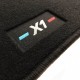 Alfombrillas BMW X1 U11 (2022-actualidad) a medida con logo bordado