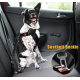 Cinturón seguridad perro ajustable y elástico para coche