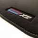 Alfombrillas Velour Logo para BMW X2 U10 (2024-)