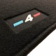 Alfombrillas BMW Serie 4 G24 Gran Coupé (2022-) a medida con logo bordado