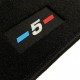 Alfombrillas BMW Serie 5 G60 Berlina (2024-) a medida con logo bordado