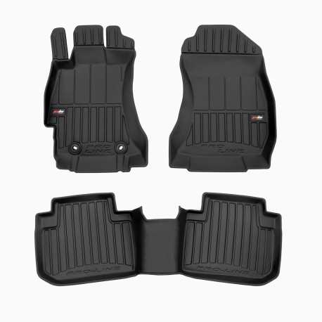 Alfombrillas 3D de goma para Subaru Forester 2013-2016 - ProLine®