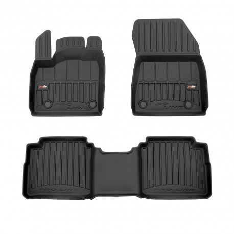 Alfombrillas 3D de goma para Nissan X-Trail 2022-actualidad - ProLine®