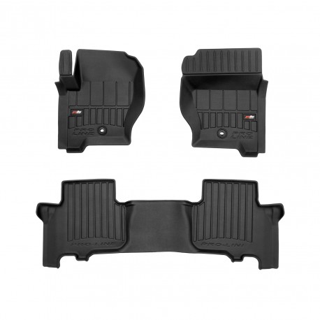 Alfombrillas 3D de goma Premium tipo cubeta para Land Rover Discovery III suv (2004 - 2009)