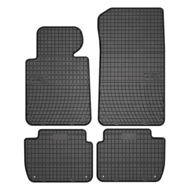 Duogrip Goma Alfombrillas de coche para BMW Serie 3 E46