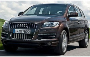 Alfombrillas 3D de goma Premium tipo cubeta para Audi Q7 I suv (2005 - 2015)