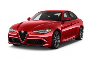 Alfombrillas 3D fabricadas en goma Premium para Alfa Romeo Giulia sedan (2016 - )