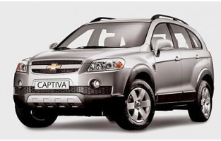 Alfombrillas Chevrolet Captiva 7 plazas (2006 - 2011) Grafito