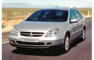 Alfombrillas Citroen C5 Sedán (2001 - 2008) a medida Logo