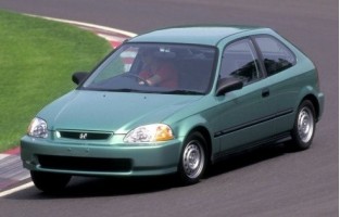 Alfombrillas Honda Civic 3 o 5 puertas (1995 - 2001) Grafito