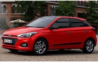 Alfombrillas tipo cubeta de goma Premium para Hyundai i20 II hatchback (2014 - 2020)