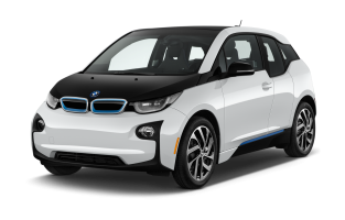 Alfombrillas BMW i3 logo Hybrid