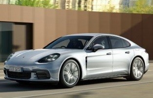 Alfombrillas 3D de goma Premium tipo cubeta para Porsche Panamera II (2016 - )