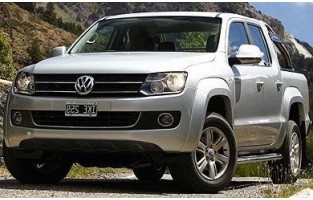 Alfombrillas 3D de goma Premium tipo cubeta para Volkswagen Amarok pickup (2009 - )