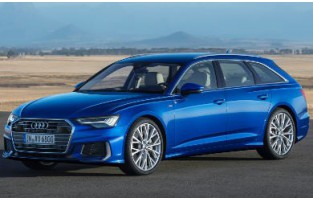Alfombrillas Audi A6 C8 familiar (2018-actualidad) logo Hybrid