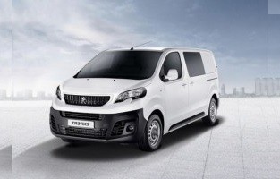 Alfombrillas Premium tipo cubeta de goma para Peugeot Expert III (2016 - )