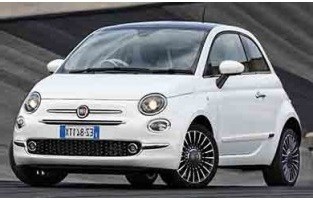 Alfombrillas Fiat 500 Restyling (2013-actualidad) con logo