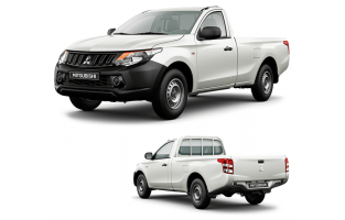 Alfombrillas Exclusive para Mitsubishi L200, Cabina única (2015-2018)