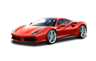 Alfombrillas Ferrari 488 (2015-2019) logo Hybrid