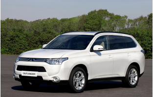 Alfombrillas beige Mitsubishi Outlander PHEV 2013 - 2018